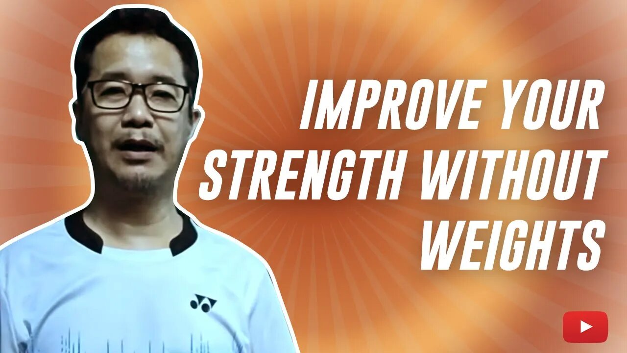 How to improve your strength without lifting weights for badminton - PB KUSUMA TANGKAS (Eng Subs)