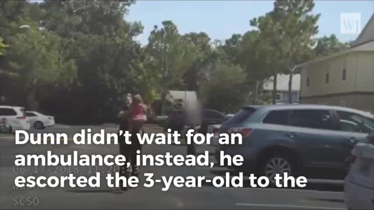 Heartpounding Moment Cop Saves Age 3 Girl Left in Hot Car for 12 Hours