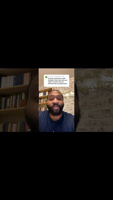 Will work for salvation?