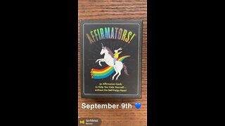 September 9th oracle card: confidence
