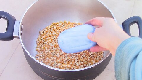 Put SOAP in POPCORN 🙃 You will want to make this now