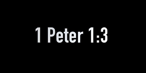 1 Peter 1:3
