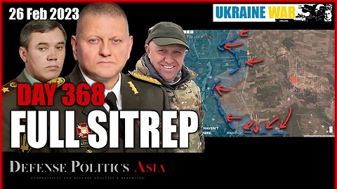 [ Ukraine SITREP ] Day 368 (26/2): Wagner surprise - Bohdanivka under threat; Ukr won Vuhledar fight