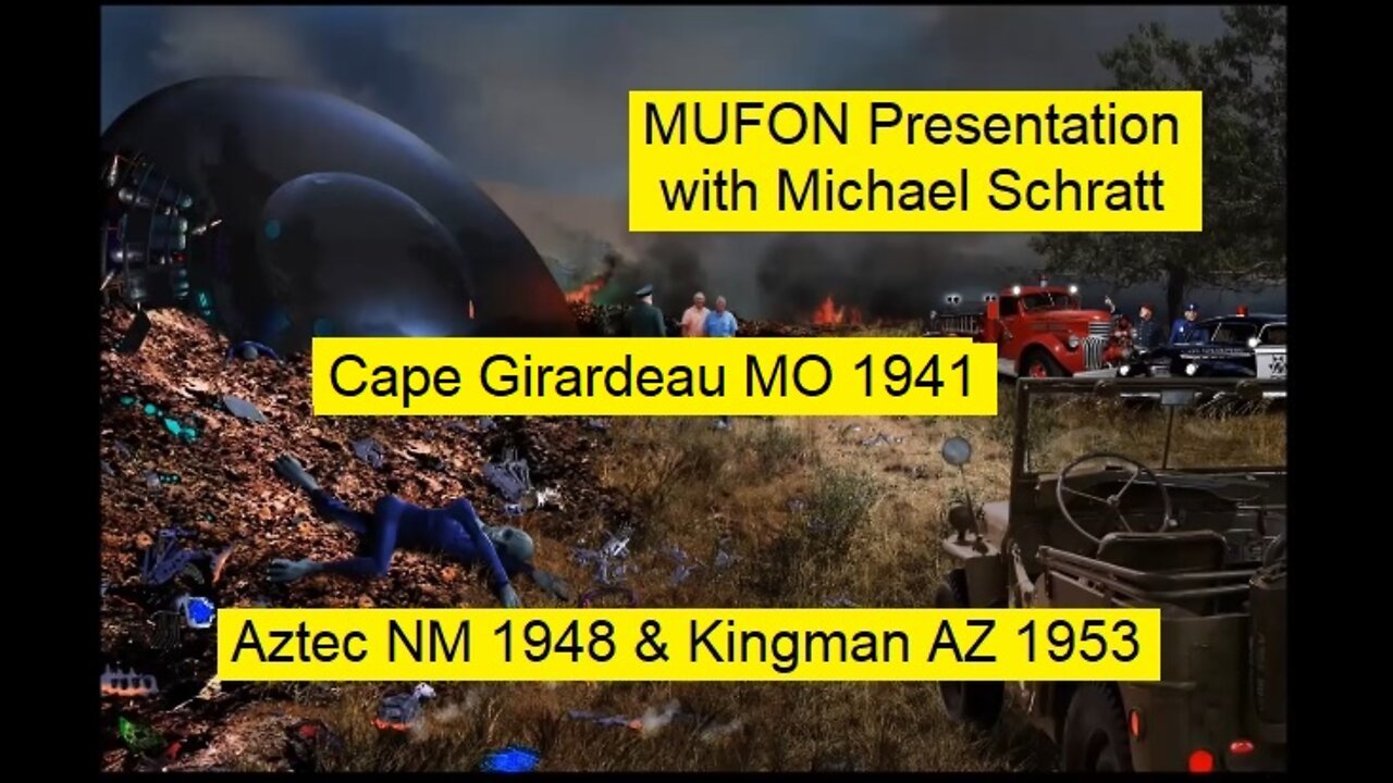 MUFON Presentation with Michael Schratt - Part 8 - Aztec NM & Kingman AZ - Let's Figure This Out