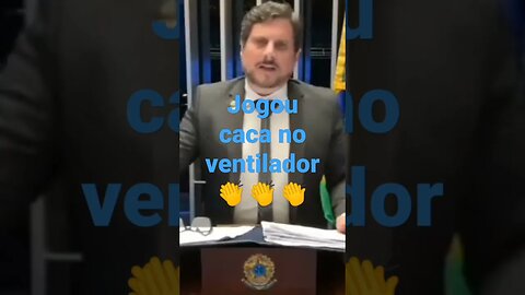 jogou caca no ventilador