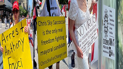 Raw Video: Queen’s Park weekly freedom rally