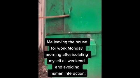 Introverts: Going To Work On Monday