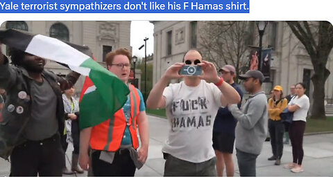 COMMUNIST YALE LIBERALS LOVE HAMAS!