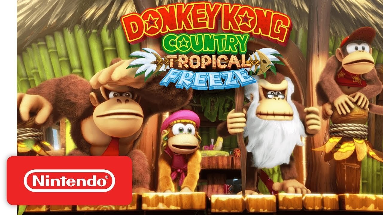 DONKEY KONG COUNTRY TROPICAL FREEZA, NINTENDO WII EMULATOR