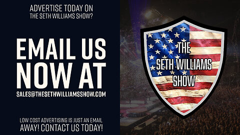 Advertise With THE SETH WILLIAMS SHOW