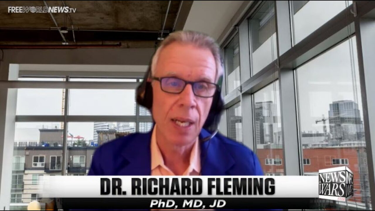 Dr.Richard Fleming, PhD: Pfizer "vaccine" attacks human blood creating clots under microscope
