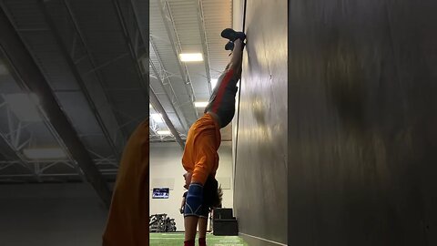 First Ever Handstand