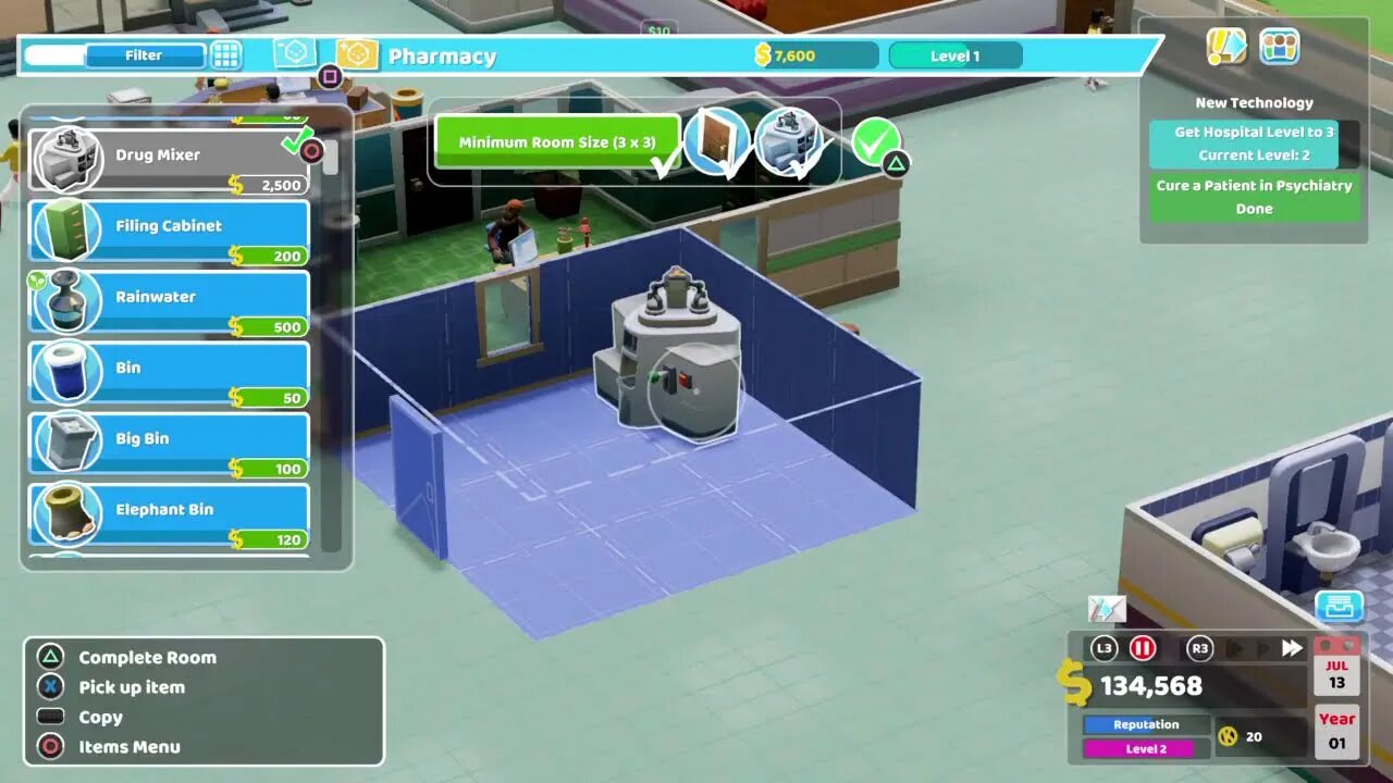 Two point hospital on ps4 by sheaffer117