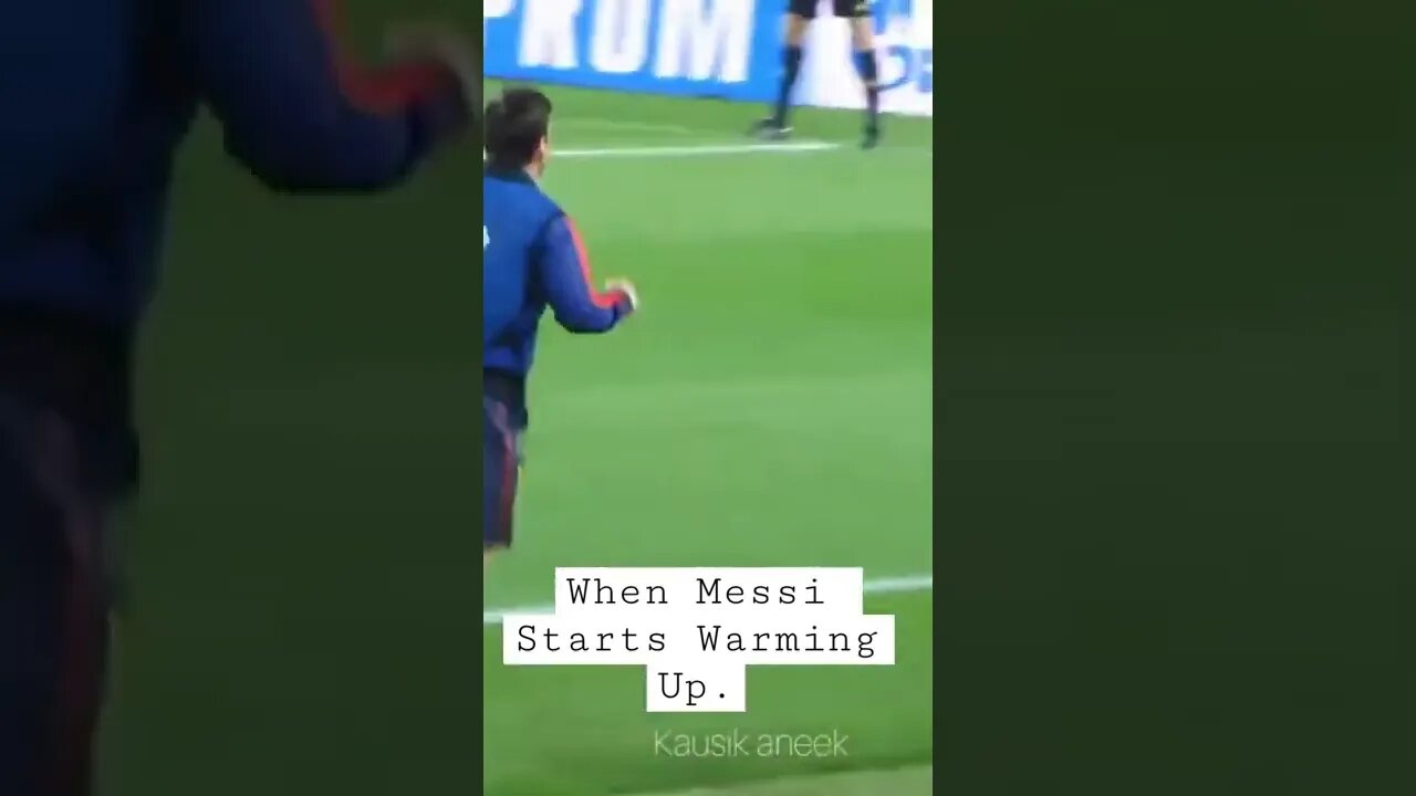 Messi Getting Up From The Bench Was Celebrated As Much As A Goal at Barcelona #Shorts