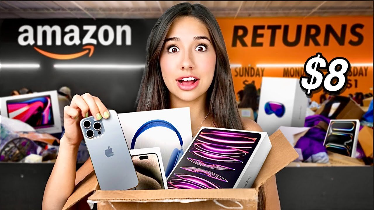 I tried shopping at an amazon Return store