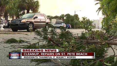 Cleanup, repairs on St. Pete Beach