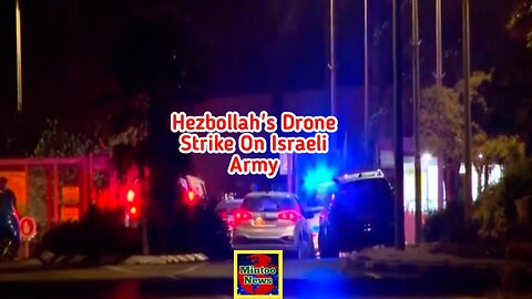 Four killed and dozens injured in Hezbollah drone strike