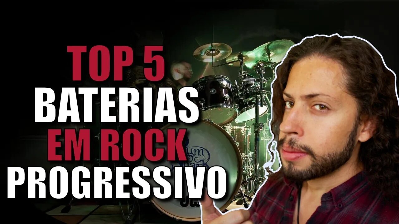 Top 5 Bateristas de Rock Progressivo | Melhores Grooves de Bateria de Rock