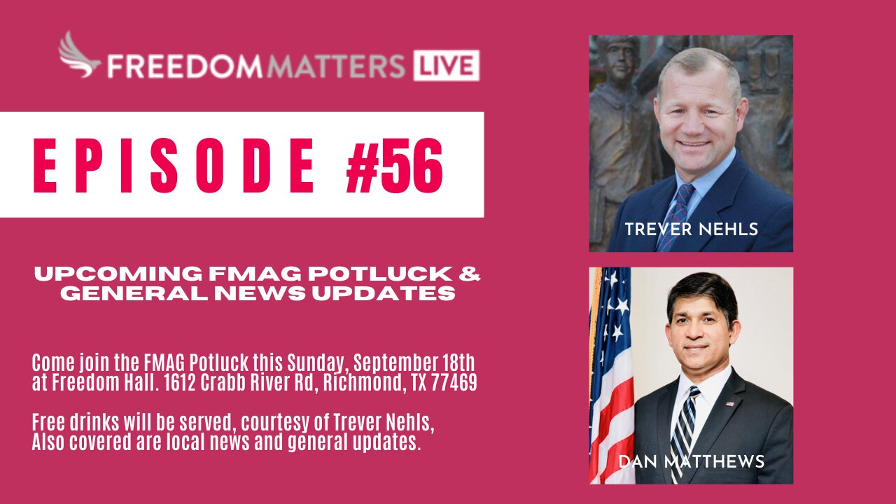 Episode #56 - Upcoming FMAG Potluck & General News Updates