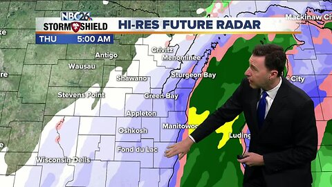Michael Fish's NBC26 weather forecast