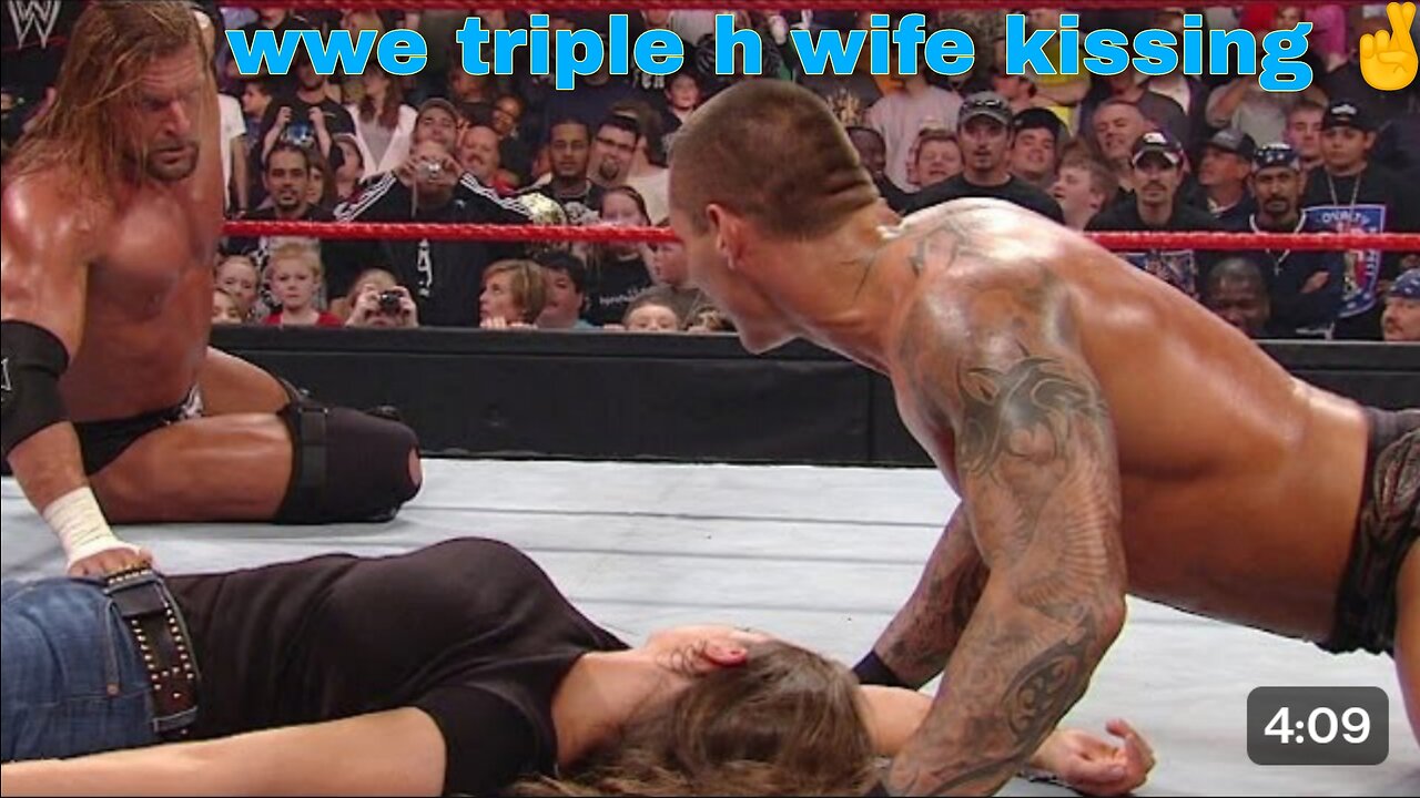 Randy Orton makes it personal with triple h
