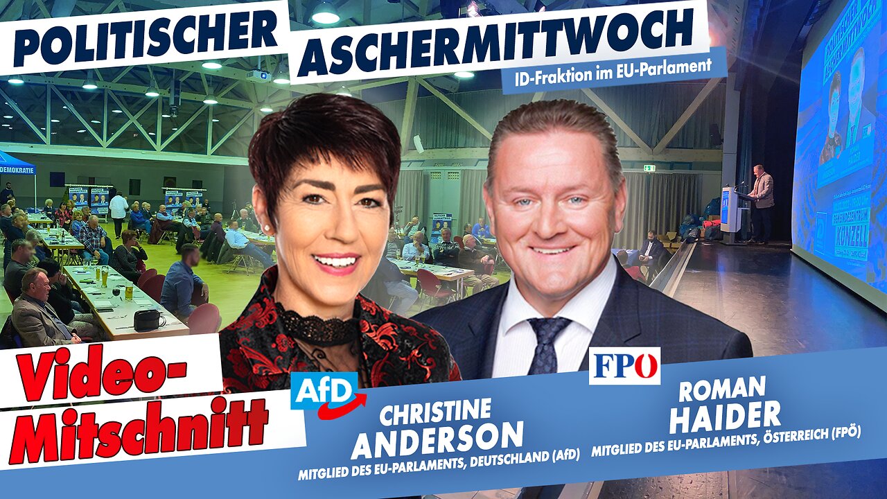 Veranstaltungsvideo - Politischer Aschermittwoch der ID-Fraktion in Fulda / Hessen
