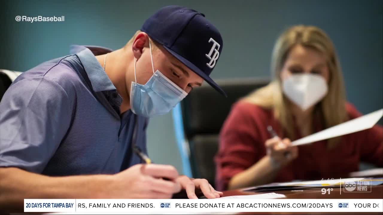Rays betting on 18-year-old Nick Bitsko's arm