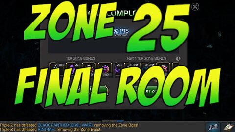 Legend Run Incursions zone 25 final boss MCOC