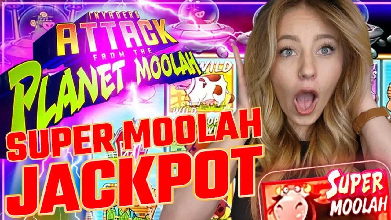 200 FREE GAMES! SUPER MOOLAH BABY - MY BIGGEST JACKPOT EVER on ATTACK from the PLANET MOOLAH!