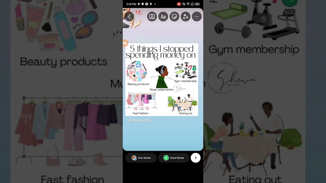 5 things stop spend money at