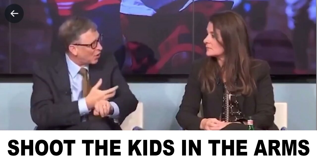 Bill Gates Likes to Shoot Genetically Modified Material into Little Kids Arms