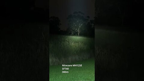 Nitecore MH12SE: incredible thrower!