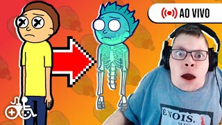 O MODO MAIS DIFÍCIL do Pocket Mortys + Lontra Cam