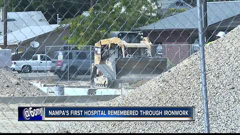 Nampa resident remembers historic Mercy Hospital through ironwork