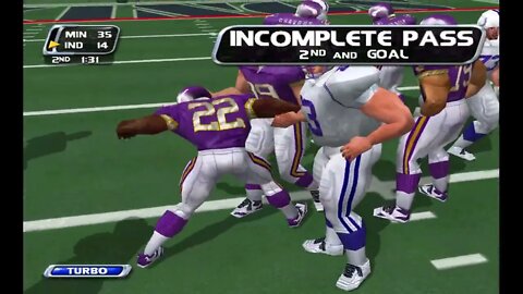NFL Blitz 2003 - Vikings vs Colts