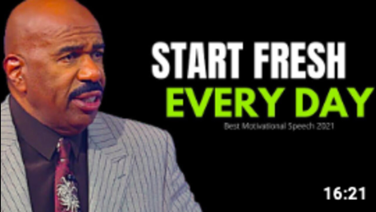 START FRESH EVERY DAY (Steve Harvey, Jim Rohn, Eric Thomas, Les Brown) Best Motivation Speech