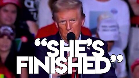Former President Trump Commented on VP Harris, Saying, 'She's Exhausted, She's Finished'
