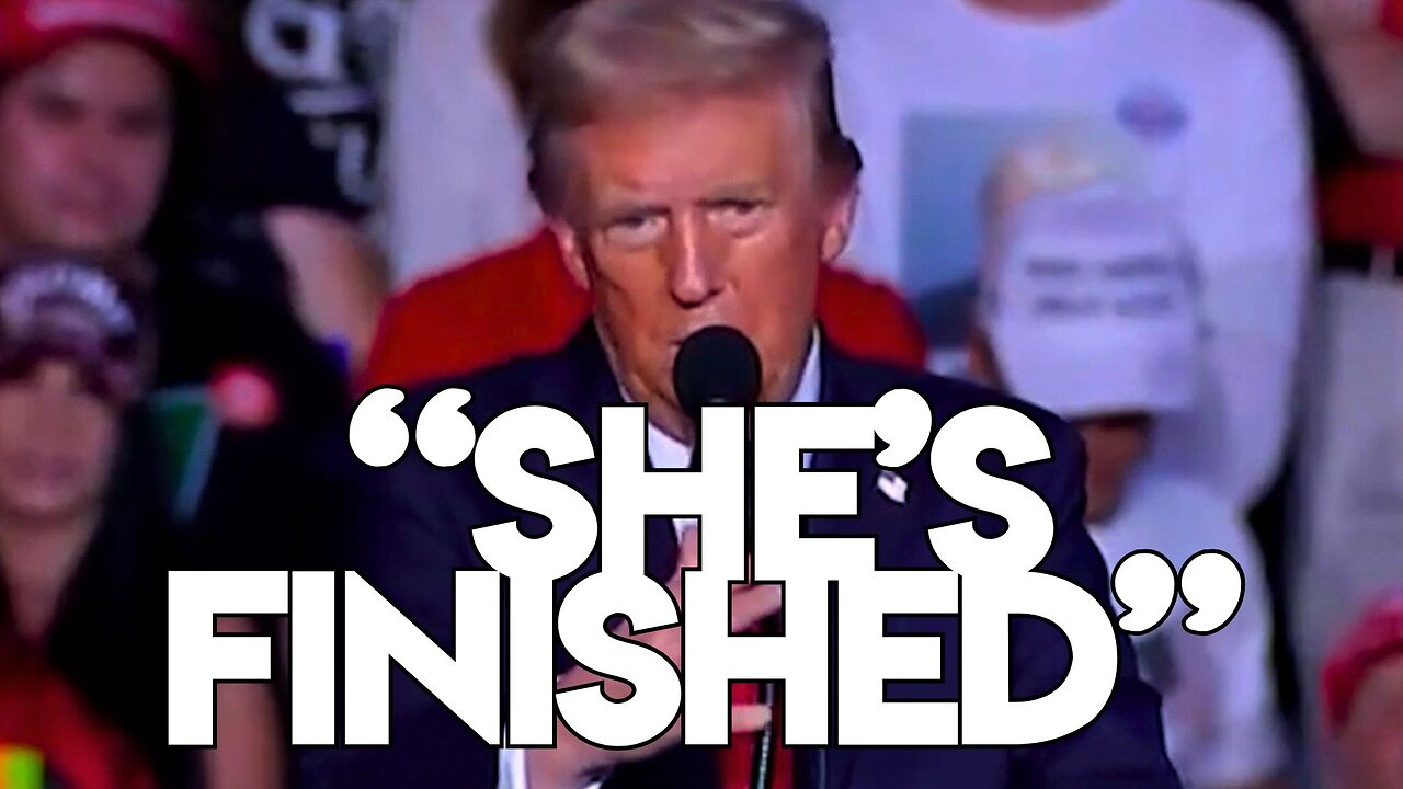 Former President Trump Commented on VP Harris, Saying, 'She's Exhausted, She's Finished'