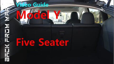 Video Guide - Tesla Model Y - Five Seater