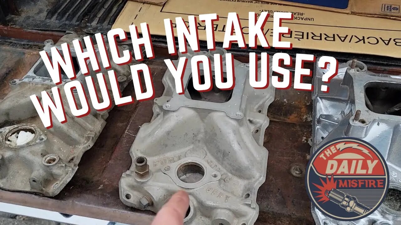 Look! Differences between a Weiand, Edelbrock Torker II, and an Offenhauser Port-O-Sonic for my SBC