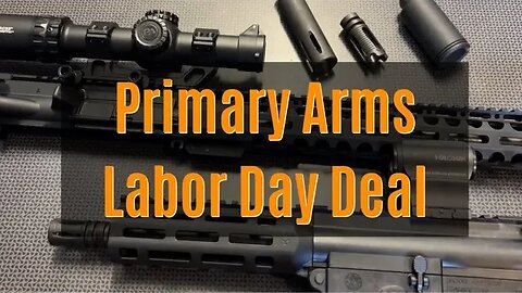 Primary Arms Labor Day Sale