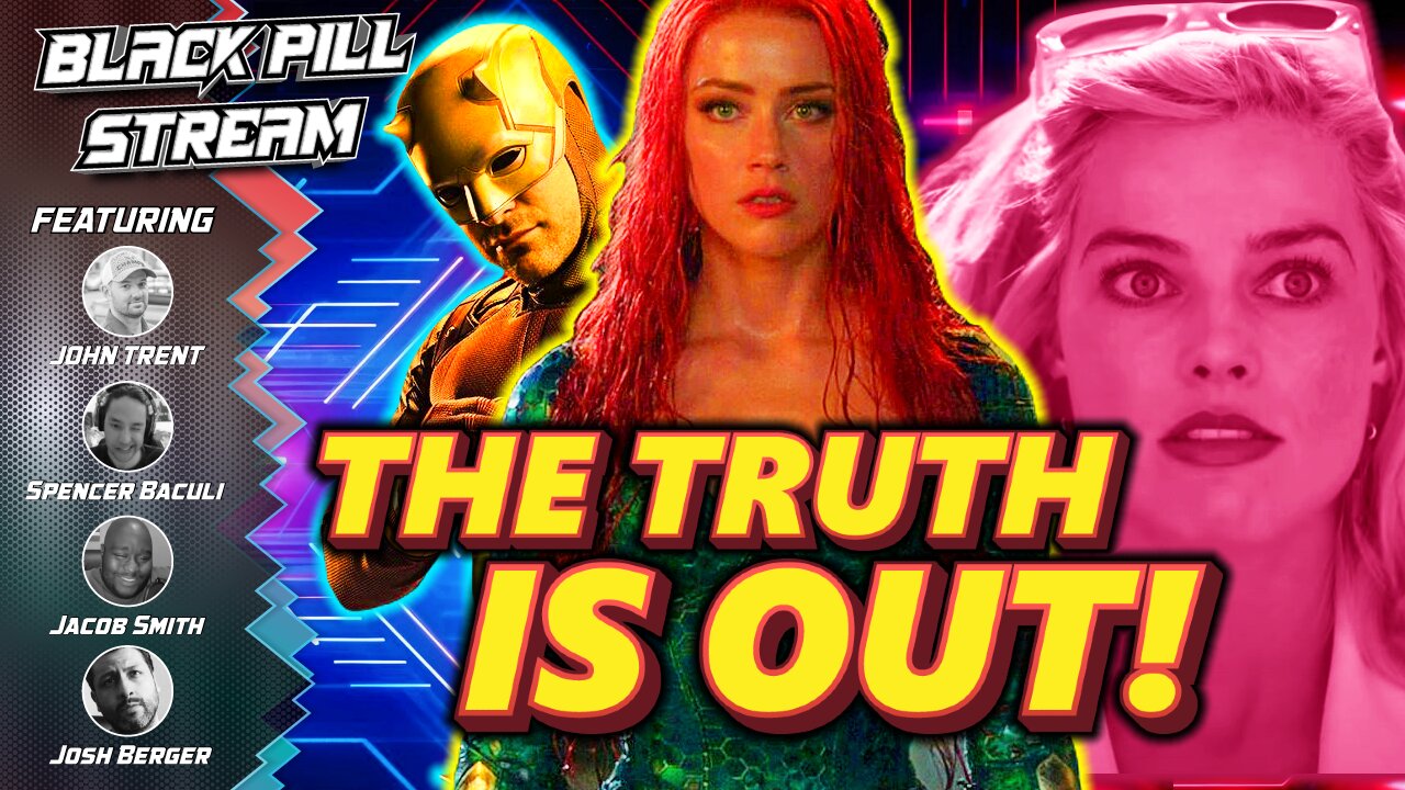 Daredevil SCRAPPED! Elon❤️Heard? Warner Bros FOR SALE?! 💵 | Black Pill Stream