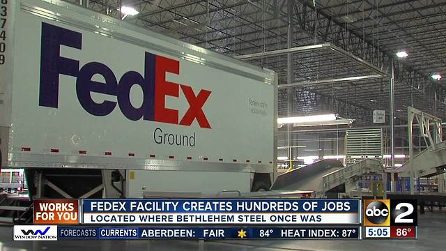 FedEx Ground opens in Baltimore, bringing 200+ jobs