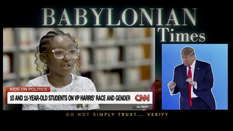 Gotta Watch This Schoolgirl Break Into Song Over Her Love Of Trump... Sorry No Love For Liars