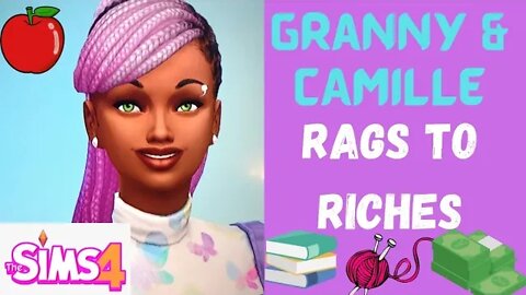 RAGS TO RICHES-SIMS 4|Granny & Camille part 2 Living Of The Lands :) :(