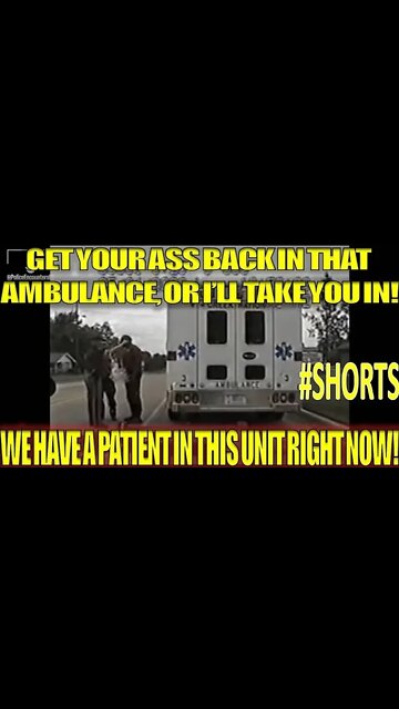 Get Your Ass Back In That Ambulance! | OHP Trooper Altercation With EMT In 2009 | #Shorts