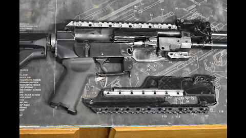 Updated DX-7 Rifle Receiver 3D Printed
