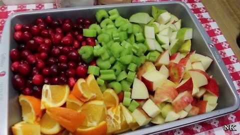 FRESH CRANBERRY RELISH!! A REALLY RETRO HOLIDAY