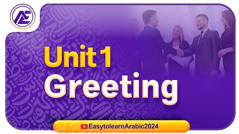 Greeting in Arabic
