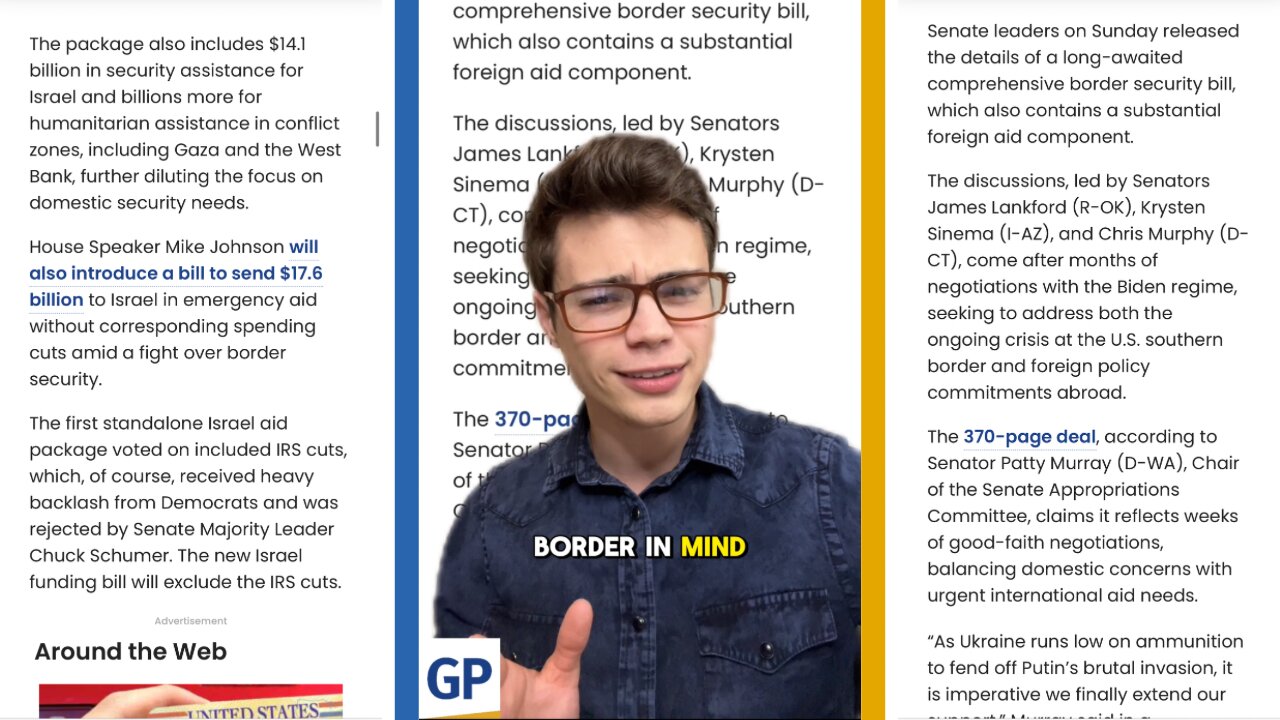 Victor Reacts: You Call That a Border Bill? They Want to Send the Money to the Wrong Country!